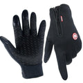 Thermal Gloves Neoprene Fleece-Lined Full-Finger Touchscreen Grip Palm