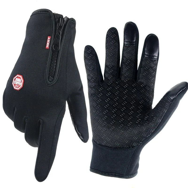 Thermal Gloves Neoprene Fleece-Lined Touchscreen & Anti-Slip
