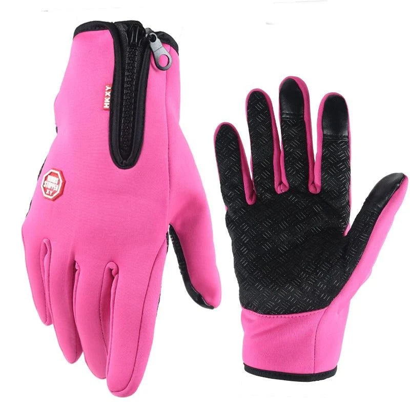Thermal Gloves Neoprene Fleece-Lined Touchscreen & Anti-Slip