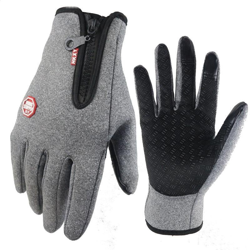 Thermal Gloves Neoprene Fleece-Lined Touchscreen & Anti-Slip