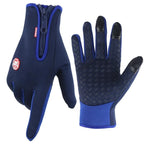 Thermal Gloves Neoprene Fleece-Lined Touchscreen & Anti-Slip