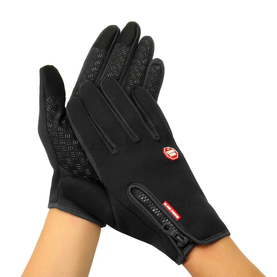 Thermal Gloves Touchscreen Fleece-Lined Non-Slip Palm