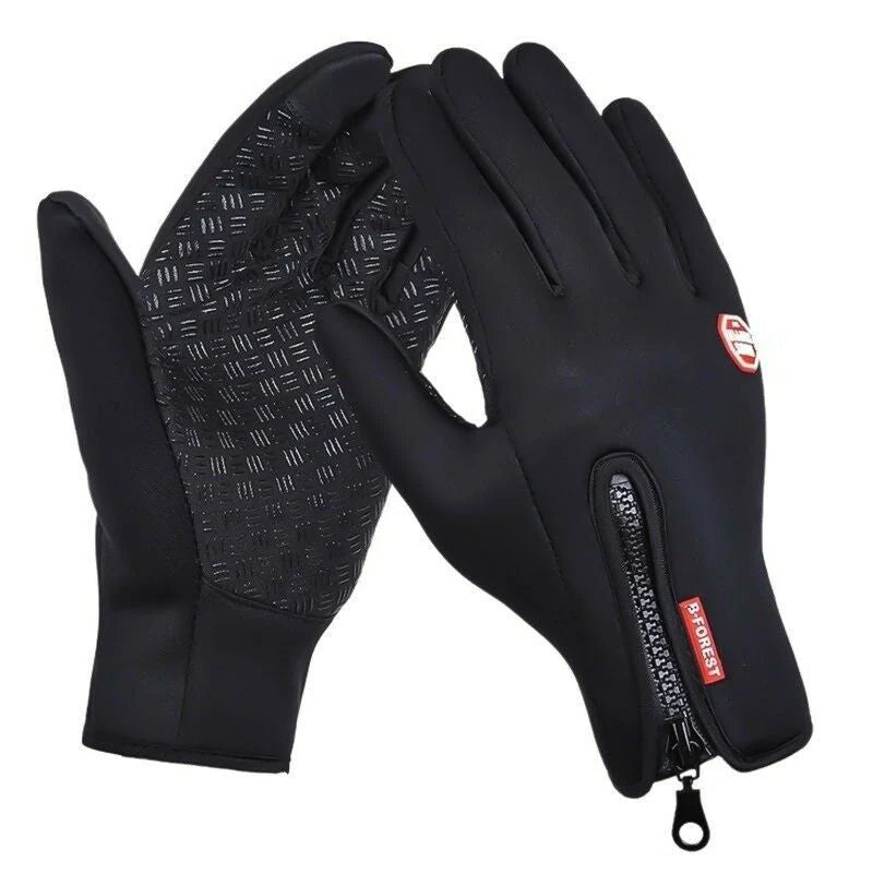 Thermal Gloves Touchscreen Fleece-Lined Non-Slip Palm