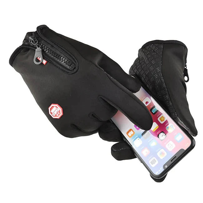 Thermal Gloves Touchscreen Fleece-Lined Non-Slip Palm