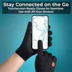 Thermal Gloves Waterproof Touchscreen Anti-Slip