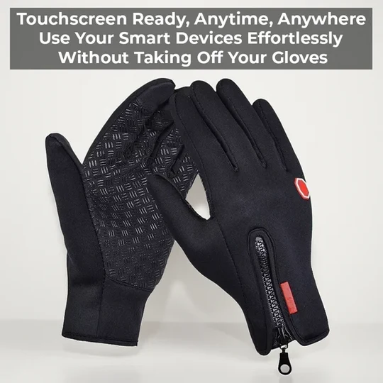 Thermal Gloves Waterproof Touchscreen Anti-Slip