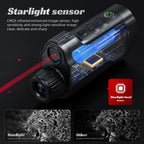 Thermal Monocular 1080P HD 10x Zoom IR Night Vision