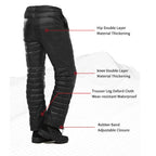 Thermal Pants Goose Down 700 Fill Waterproof