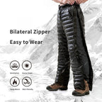 Thermal Pants Goose Down 700 Fill Waterproof
