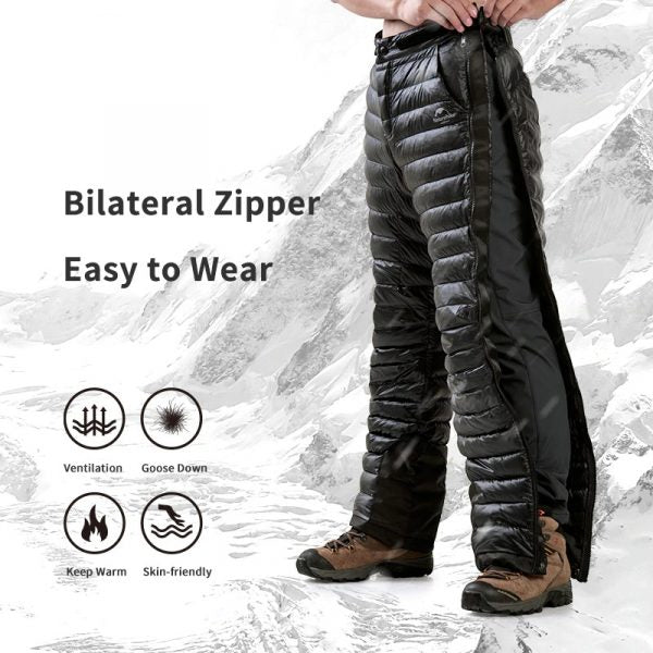 Thermal Pants Goose Down 700 Fill Waterproof