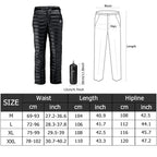 Thermal Pants Goose Down 700 Fill Waterproof