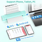 Thermal Printer Inkless Bluetooth Portable