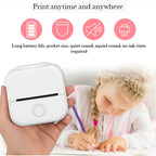 Thermal Printer Inkless Bluetooth Rechargeable