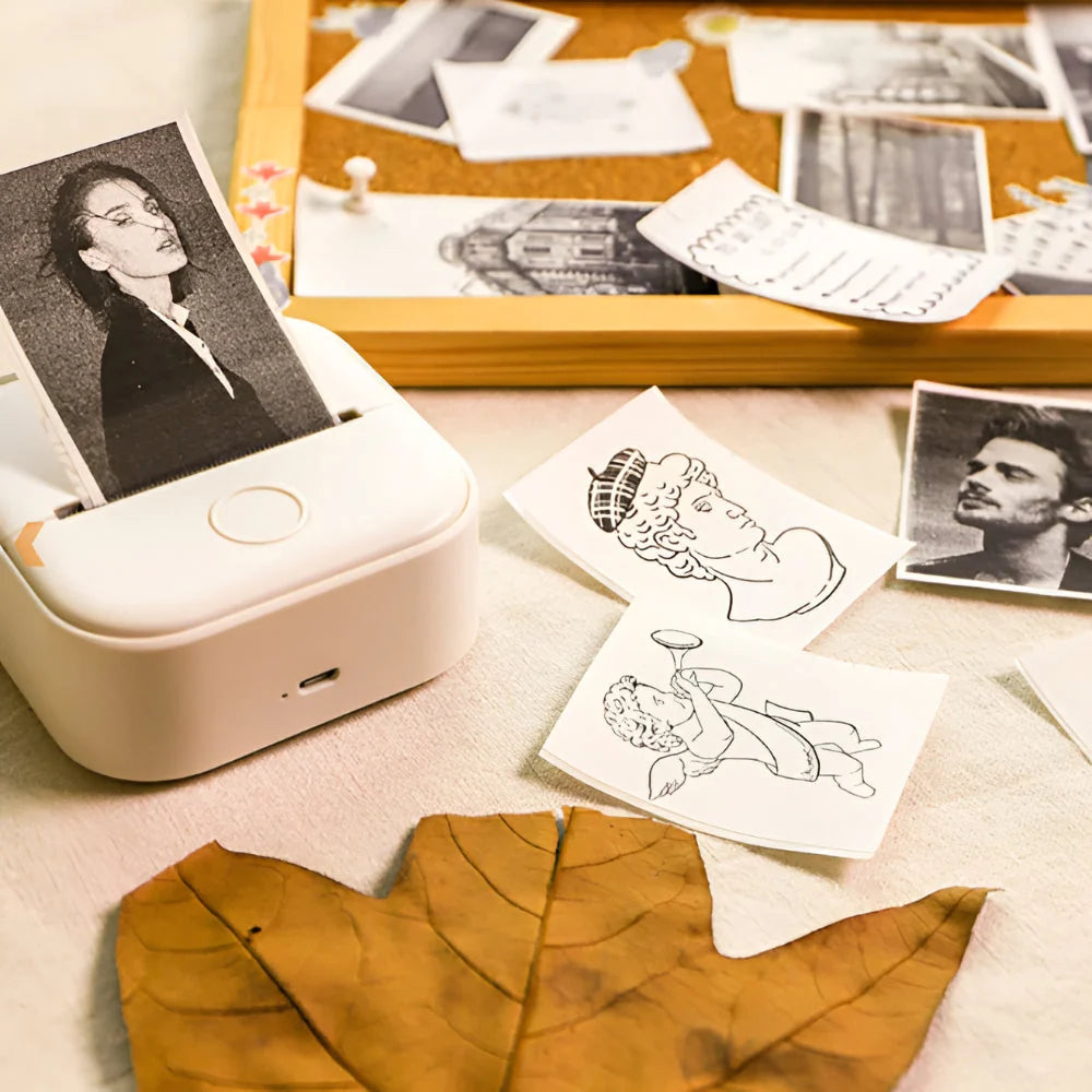 Thermal Printer Inkless Bluetooth Rechargeable