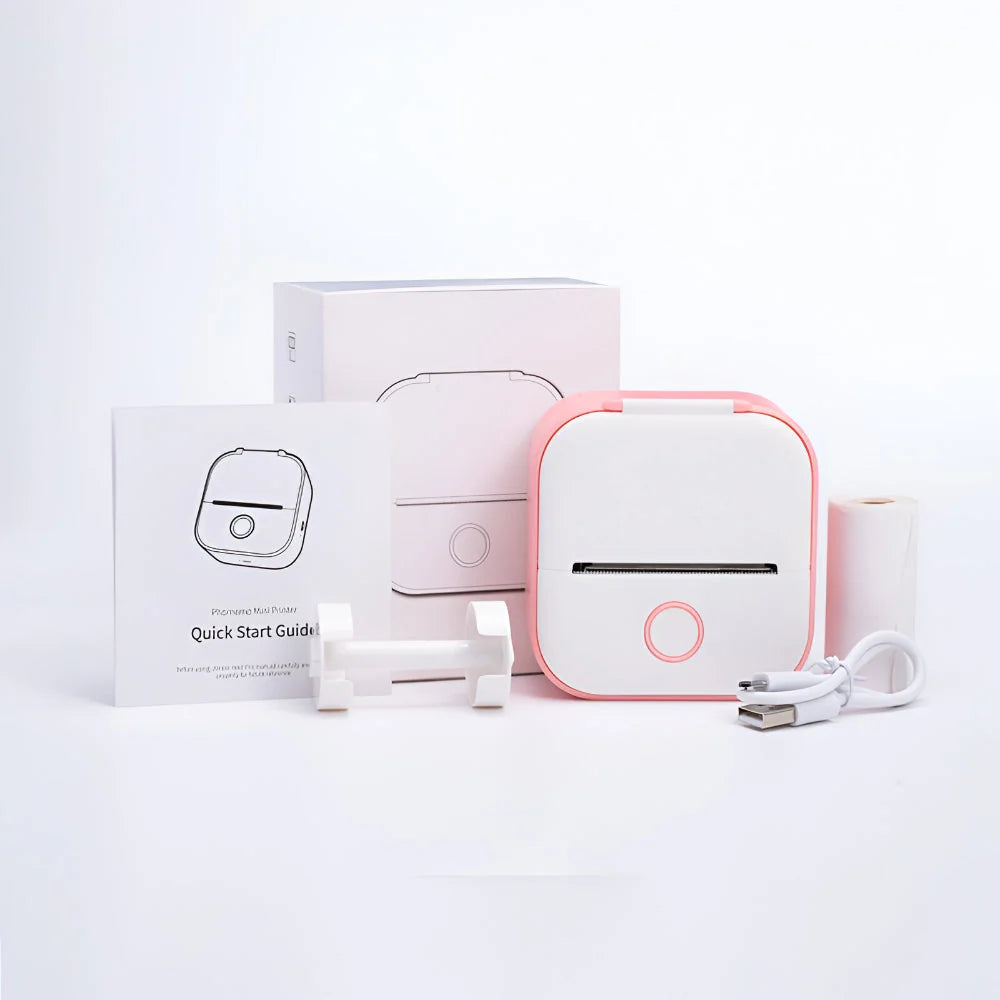 Thermal Printer Inkless Bluetooth Rechargeable