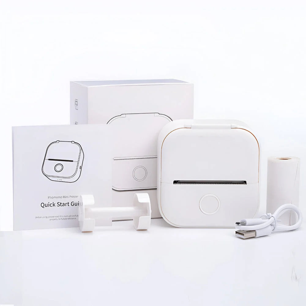 Thermal Printer Inkless Bluetooth Rechargeable