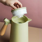 Thermos Bottle Double-Walled Stainless Steel 1L