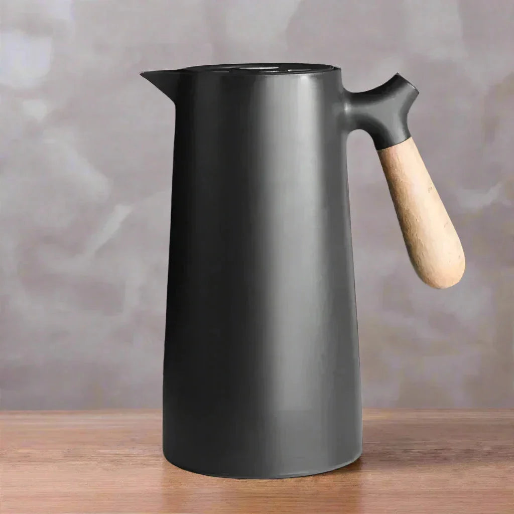 Thermos Bottle Double-Walled Stainless Steel 1L