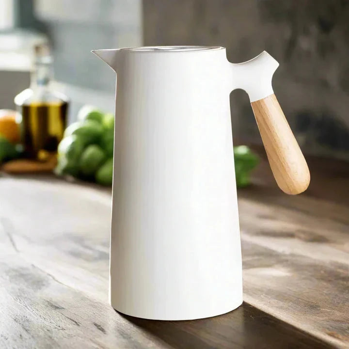 Thermos Bottle Double-Walled Stainless Steel 1L