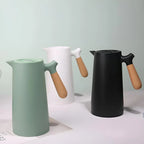 Thermos Flask Double-Walled Glass Lined 1 Liter