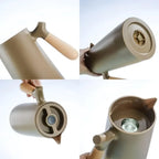 Thermos Flask Double-Walled Glass Lined 1 Liter