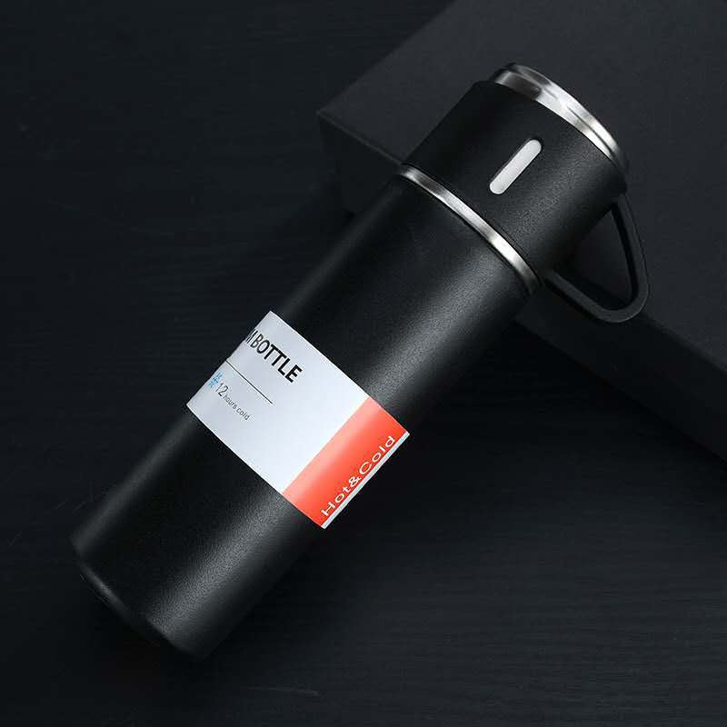 Thermos Flask Vacuum Insulated 500ml Stainless Steel Leak-Proof Lid