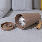 Thermos Jug Vacuum-Insulated Borosilicate Glass Wooden Handle