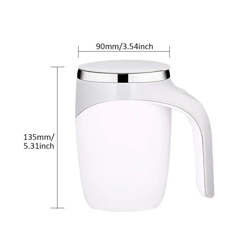 Thermos Mug Self-Stirring Insulated & Leak-Proof 400ml