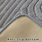 Thick Plush Microfiber Anti-Slip Recliner Sofa Cover (22 x 79 in)