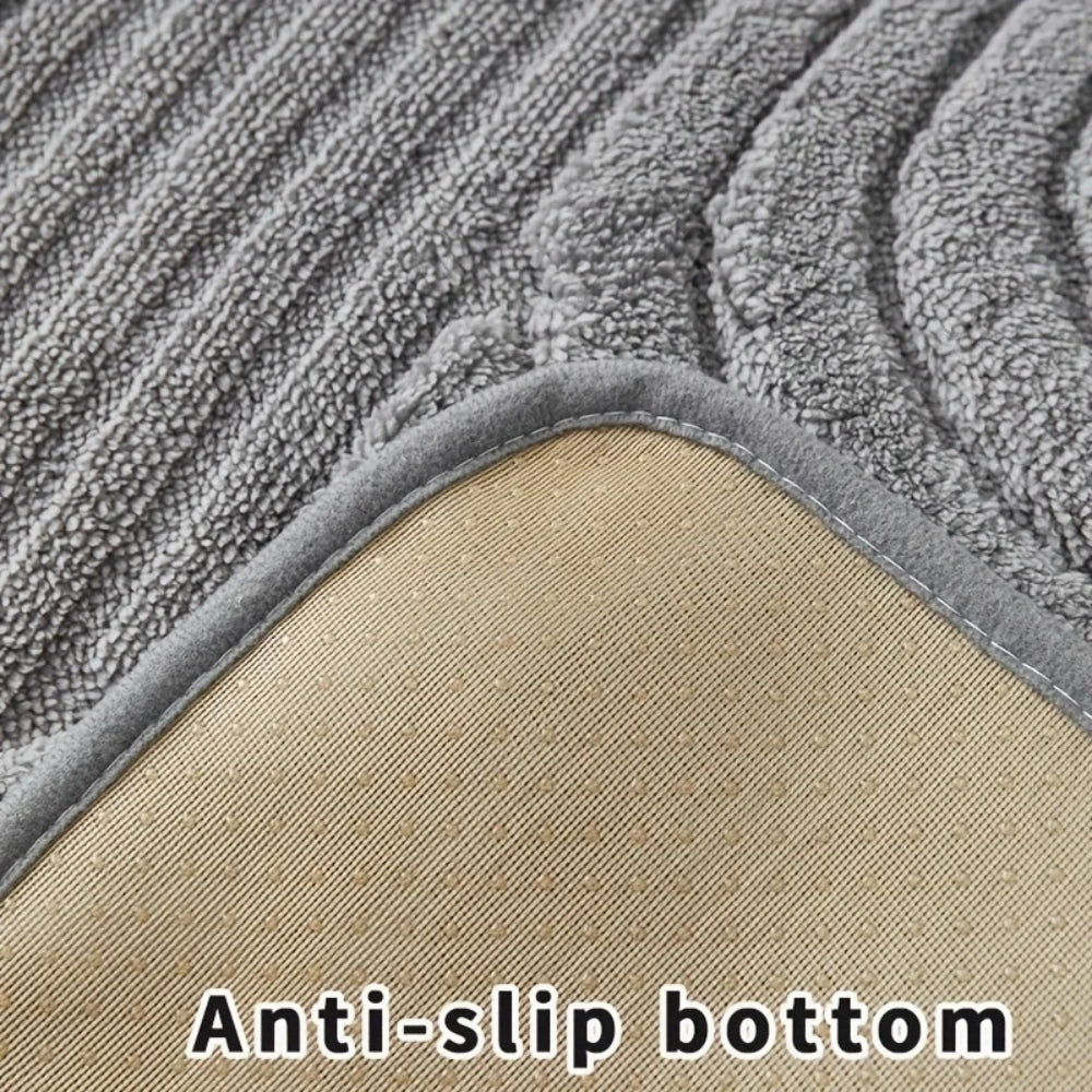 Thick Plush Microfiber Anti-Slip Recliner Sofa Cover (22 x 79 in)
