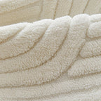 Thick Plush Microfiber Anti-Slip Recliner Sofa Cover (22 x 79 in)