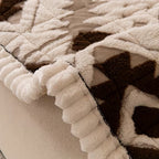 Thick Quilted Plush Sofa Cover (Anti-Slip Backing)