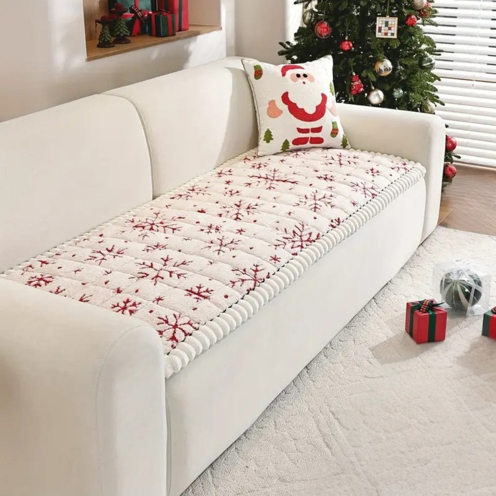 Thickened Microfiber Machine-Washable Sofa Cover (Fits 1–4 Seater)