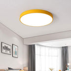 Three-Color Dimming LED Flush Mount Ceiling Light (30cm)