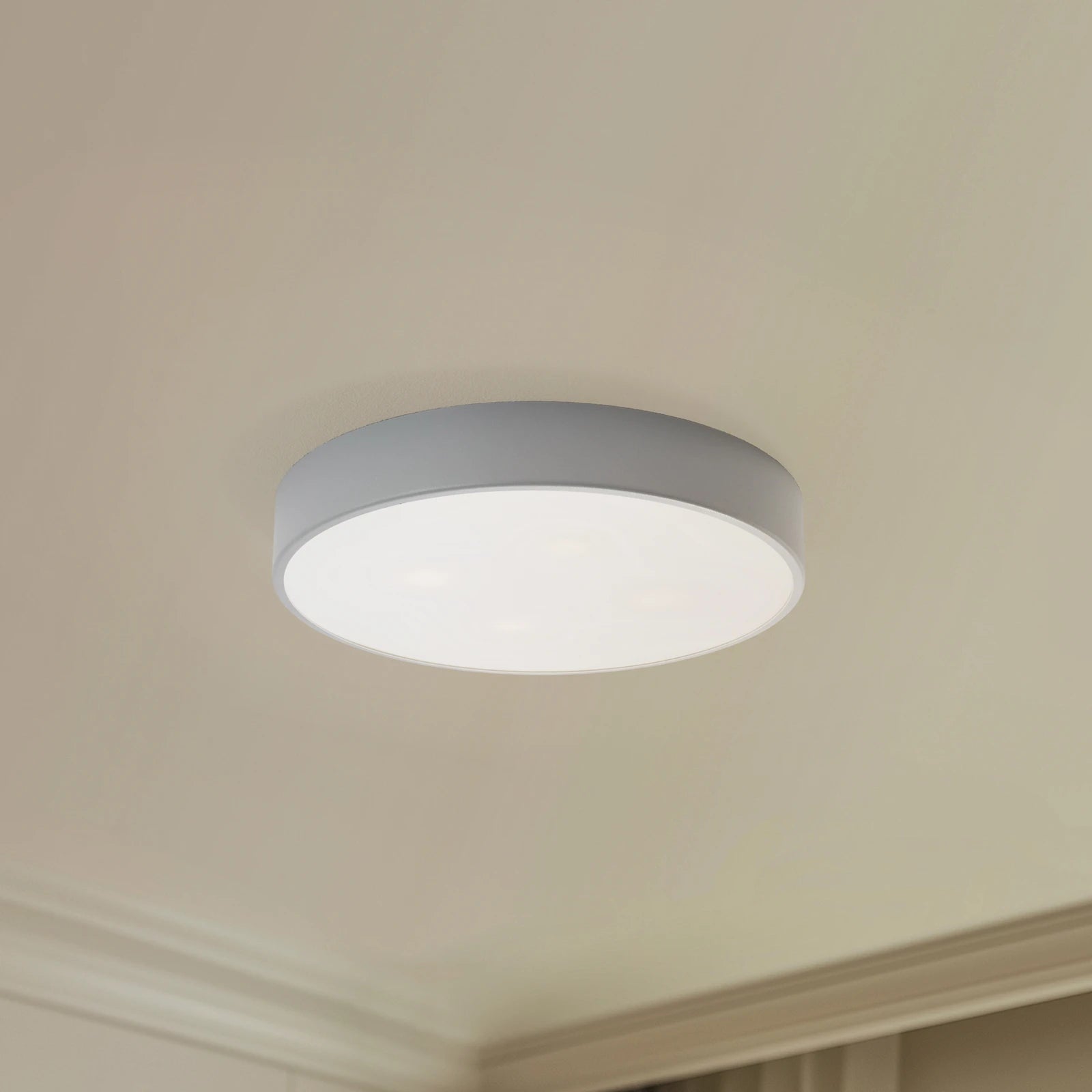Three-Color Dimming LED Flush Mount Ceiling Light (30cm)