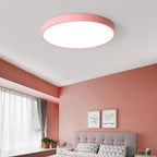 Three-Color Dimming LED Flush Mount Ceiling Light (30cm)