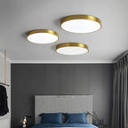 Three-Color Dimming LED Flush Mount Ceiling Light (30cm)