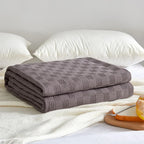 Throw Blanket Cotton Gauze Breathable Machine Washable