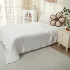 Throw Blanket Cotton Muslin Lightweight & Breathable