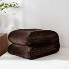 Throw Blanket Double-Sided Faux Mink Hypoallergenic & Machine Washable
