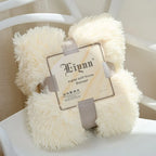 Throw Blanket Faux Fur Long Pile Plush