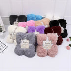Throw Blanket Faux Fur Long Pile Plush