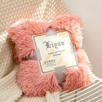 Throw Blanket Faux Fur Long Pile Plush