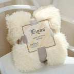 Throw Blanket Faux Fur Long Pile Plush