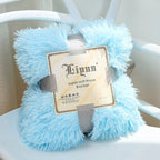 Throw Blanket Faux Fur Long Pile Plush
