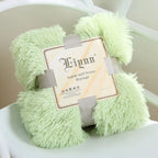 Throw Blanket Faux Fur Long Pile Plush