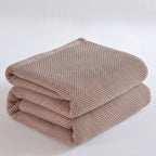 Throw Blanket Lightweight & Breathable Muslin Tassel Trim