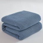 Throw Blanket Lightweight & Breathable Muslin Tassel Trim
