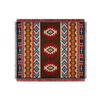 Throw Blanket Linen-Cotton Lightweight & Breathable Tassels