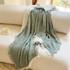Throw Blanket Muslin Cotton Gauze Lightweight & Breathable